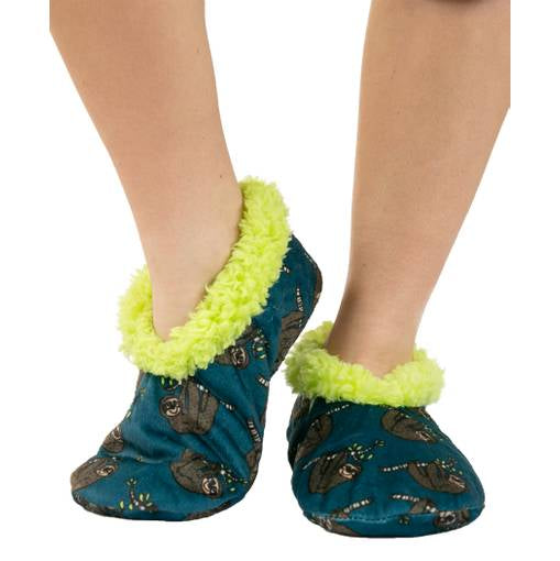 Fuzzy feet slippers