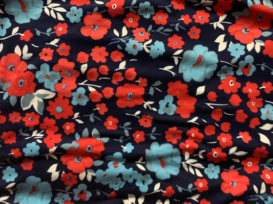 Americana Floral Leggings-LLR