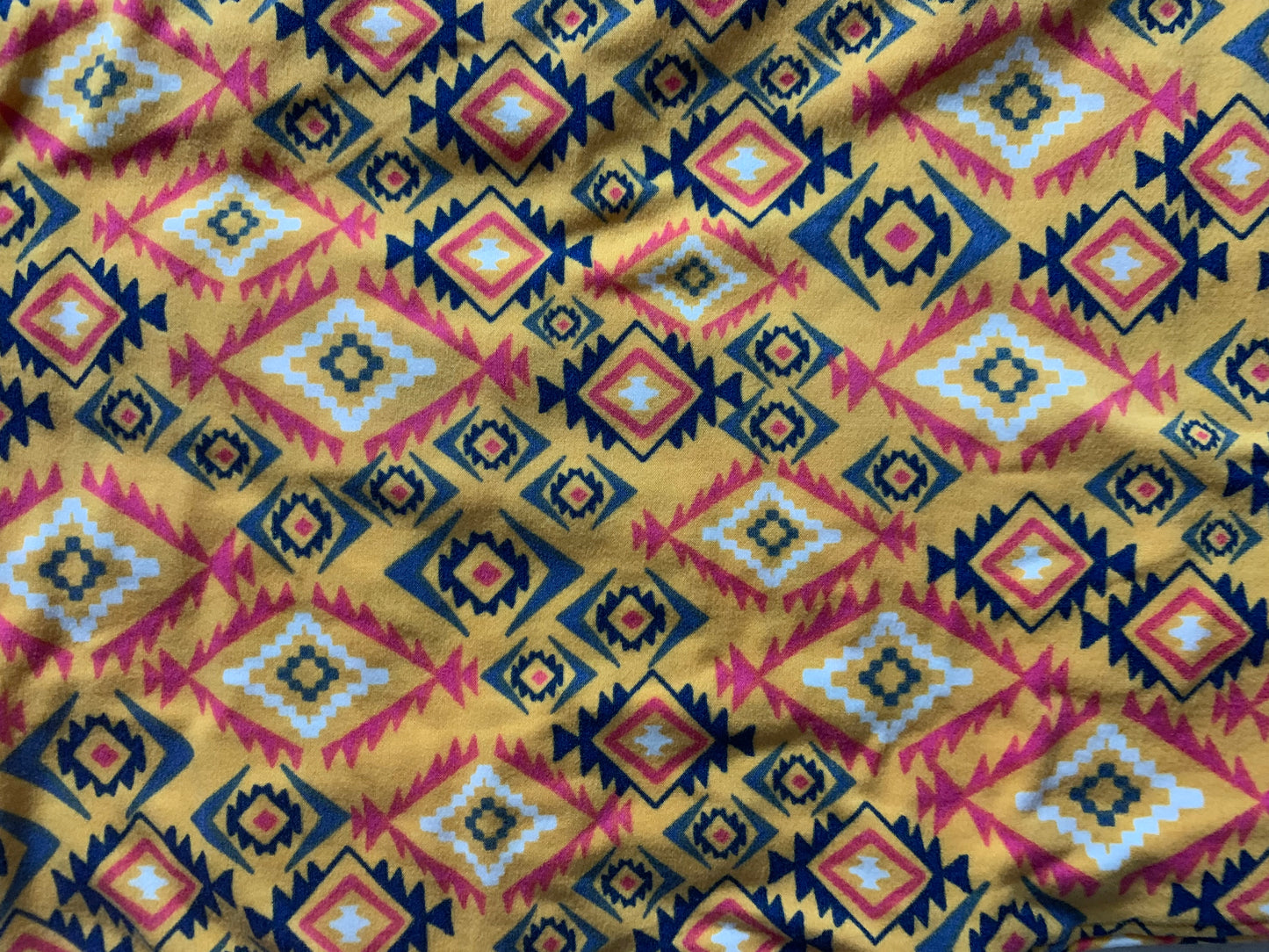 Yellow Aztec Leggings-LLR